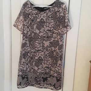 EUC Signature Collection pink and black dress